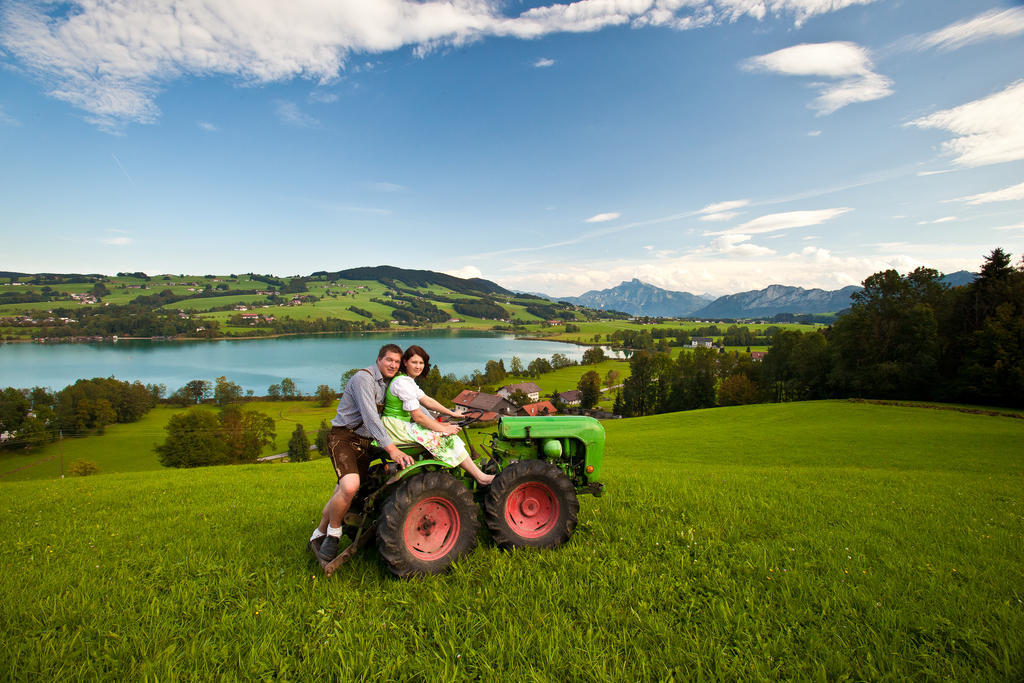 Nussbaumer Am Irrsee Tiefgraben Exterior foto
